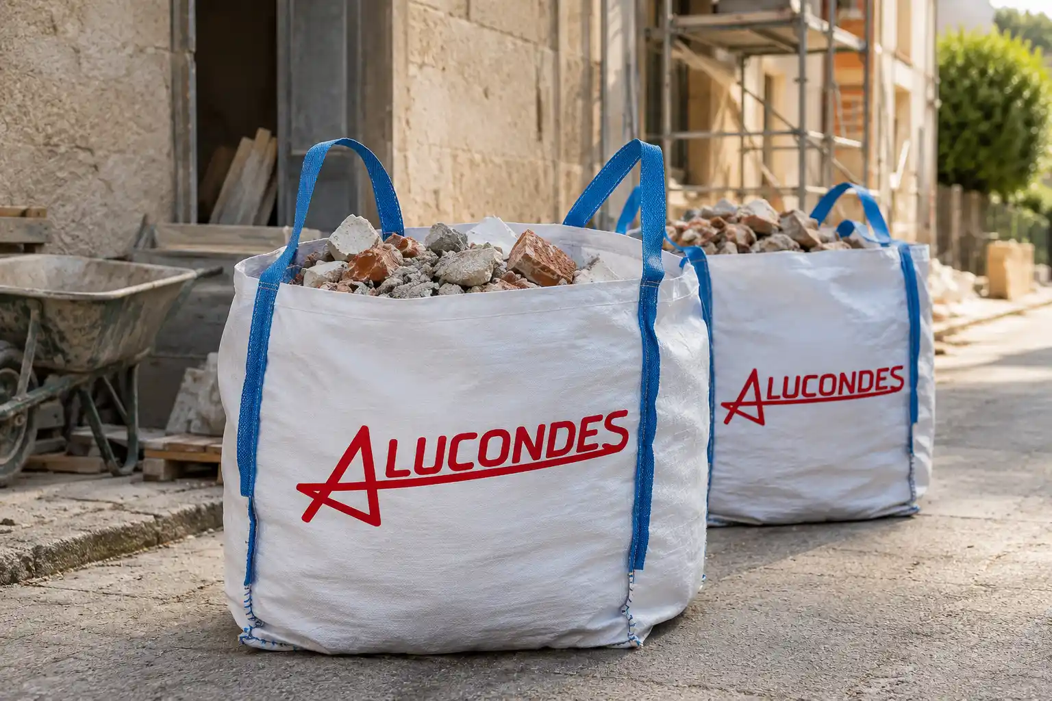 Sacos para escombros de obras y reformas en Ourense